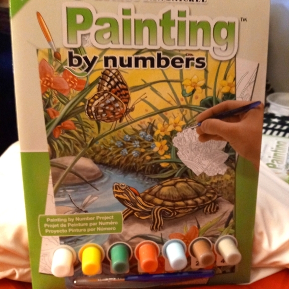 Royal paint Other - PAINT BY NUMBER MAJESTIC PANTHER 8X10 CANVAS KIT